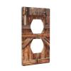 Decorative Barn Door Switch and Outlet Wall Plate Covers, Standard Size view 2