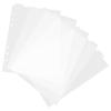 A5 PVC Notebook Dividers with 6 Holes and Removable Tabs view 1