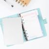 A5 PVC Notebook Dividers with 6 Holes and Removable Tabs view 4