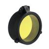 XIBIO 1-Piece 30–69 mm Transparent Flip-Up Riflescope Objective Cover, Yellow, 46 mm view 4