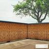 MZQMK Bamboo Privacy Fence, Natural Reed Rolls, Eco-Friendly Outdoor Privacy Screen view 3