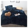 Plush Fleece Duvet Cover Set, King Size, 6 Pieces view 1