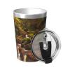 MORYEN Stone Waterfall Forest Coffee Mug, Insulated Stainless Steel Travel Cup with Lid and Straw, Reusable, 340 mL view 2