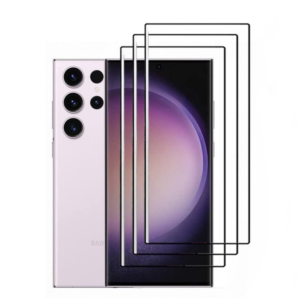 nulala Screen Protector for Samsung Galaxy A04e, 3-Pack Tempered Glass, Full Coverage