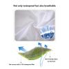 BLUNOA Waterproof Breathable Mattress Protector, Printed Polyester-Microfiber, 10 in. Deep, 180 x 220 cm (Color: K) view 3