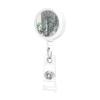 Landscape Painting ABS Retractable ID Badge Holder, 360° Rotating view 2