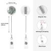 Landscape Painting ABS Retractable ID Badge Holder, 360° Rotating view 4