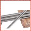 304 Stainless Steel Fully Threaded Rod, Headless Screw, DIN 975, M3–M6 × L, 10 pcs (Color: 120 mm, Silver) view 3