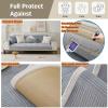 YWQJL Non-Slip Sofa Protector, 1/2/3/4-Seater, L-Shaped, A—110 x 180 cm view 3