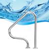 Stainless Steel Pool Handrail for Sloped Entries and Stairs view 1