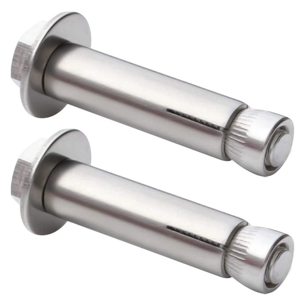 304 Stainless Steel Expansion Sleeve Anchor Bolts, 2-Pack