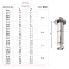 304 Stainless Steel Expansion Sleeve Anchor Bolts, 2-Pack view 2