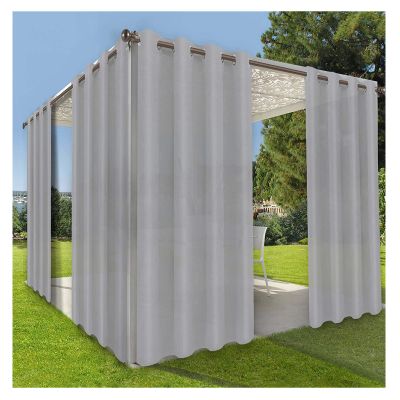GIOBEL Outdoor Curtains, Waterproof, 2-Pack, 102 x 233 cm