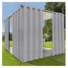 GIOBEL Outdoor Curtains, Waterproof, 2-Pack, 102 x 233 cm view 1