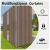 GIOBEL Waterproof Outdoor Curtains for Patio, Garden, Balcony, or Pergola, 2-Pack, 183 x 320 cm view 3