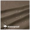 GIOBEL Waterproof Outdoor Curtains for Patio, Garden, Balcony, or Pergola, 2-Pack, 183 x 320 cm view 4