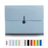 Expanding File Folder, 13 Pockets, Light Blue view 2