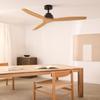 CREATE WINDSTYLANCE NATURAL WOOD Ceiling Fan, Black with Natural Wood Blades view 2