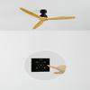 CREATE WINDSTYLANCE NATURAL WOOD Ceiling Fan, Black with Natural Wood Blades view 3