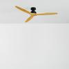 CREATE WINDSTYLANCE NATURAL WOOD Ceiling Fan, Black with Natural Wood Blades view 4