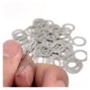 0.1/0.2/0.3/1 mm Ultra-Thin Flat Stainless Steel Washers, M2–M40, 100 pcs M6x8, 0.3 mm view 2