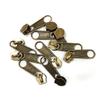 132 Gold Metal Zipper Sliders for #3 Nylon Zippers view 3