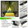 Magnetic Fly Screen, 60 x 125 cm, Self-Adhesive, Gray view 3