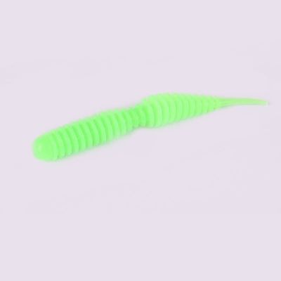 ICAMAS 40 mm/63 mm Salt-Scented Worm Fishing Lure, Soft Silicone Bait (Color: M; Size: 63 mm, 12 pcs, 1.5 g)