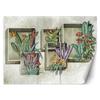Premium Vinyl Photo Wallpaper, Plants, Leaves & Geometric Design, 450 × 315 cm view 1