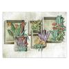 Premium Vinyl Photo Wallpaper, Plants, Leaves & Geometric Design, 450 × 315 cm view 2