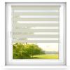 Time4Blinds Day & Night Mini Double Roller Blind, No-Drill, Cream, Right, 50 x 190 cm view 1
