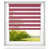 Time4Blinds Day and Night Mini Roller Shade, No-Drill, Red, Left, 60 x 140 cm view 1