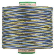 Amann Saba 30 Sewing Thread, 300 m - Multicolor 9718
