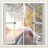 Magnetic Insect Screen for Windows 125 x 85 cm, White view 1