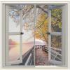 Fly Screen Window 75 x 75 cm, Insect Screen Net, Gray view 1