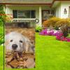 Lazy Dogs Printed Flag, 12.5 x 18 cm, Double-Sided, Seasonal Small Yard Flag view 3