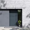 Mai & Mai Glass Canopy, Stainless Steel, 90 x 160 cm view 3