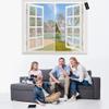Magnetic Insect Screen for Windows 90 x 130 cm, White, No Drilling view 1