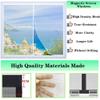 Magnetic Insect Screen for Windows 90 x 130 cm, White, No Drilling view 2