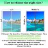 Magnetic Insect Screen for Windows 90 x 130 cm, White, No Drilling view 4