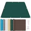AMZYU Balcony Privacy Screen 80 x 1000 cm, Dark Green view 1