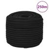 Tidyard Outdoor Rope, Boat Rope, Climbing Rope, Black, 12 mm x 250 m view 2