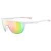 Uvex sportstyle 515 Kids' Sports Glasses, Matte White/Mirror Pink, One Size view 1