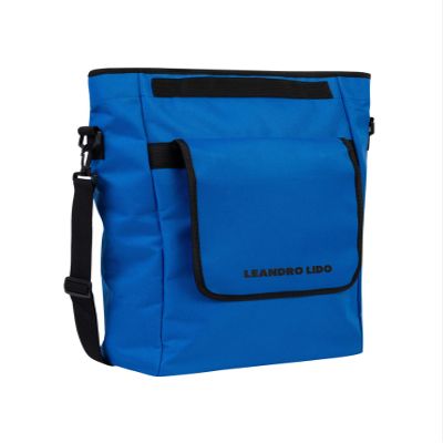 Leandro Lido Rapallo Cycling Bicycle Bag 20 L Pannier Bag 48 x 30 x 15 cm Rear Rack Bag (Blue)