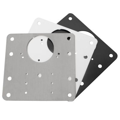 Cabinet Door Hinge Repair Plate, Concealed Hinge Repair Plate, White