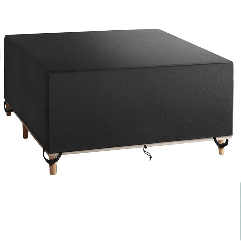 ZMFBHFBH Outdoor Furniture Cover 320 x 200 x 85 cm, 600D Oxford Fabric, Black
