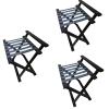 Folding Luggage Rack, Single-Tier view 1