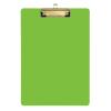 Grass Green Acrylic Clipboard for Teachers, A4/Letter Size, 12.5 x 9 in, Gold Clip view 1