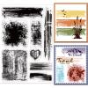 GLOBLELAND Transparent Stamps with Spot Background for DIY Scrapbooking view 1