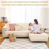 YWQJL Non-Slip Sofa Cover for L-Shaped, U-Shaped and Sectional Sofas, B-90 x 120 cm view 2
